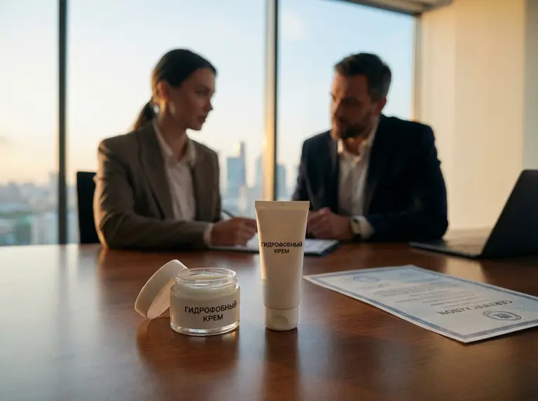 Сертификация крема гидрофобного действия